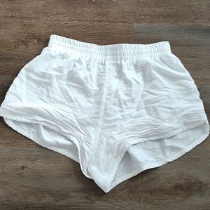 White shorts
